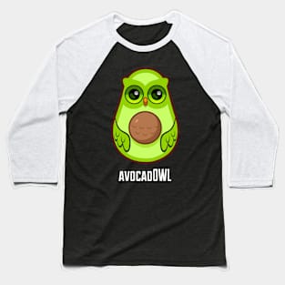 avocad-OWL Baseball T-Shirt